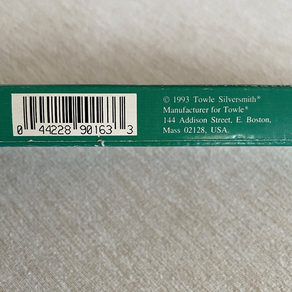 Towle Silver Plated Beaded Design Cake Knife - Picture 8 of 9